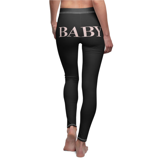 Black BABY Casual Leggings
